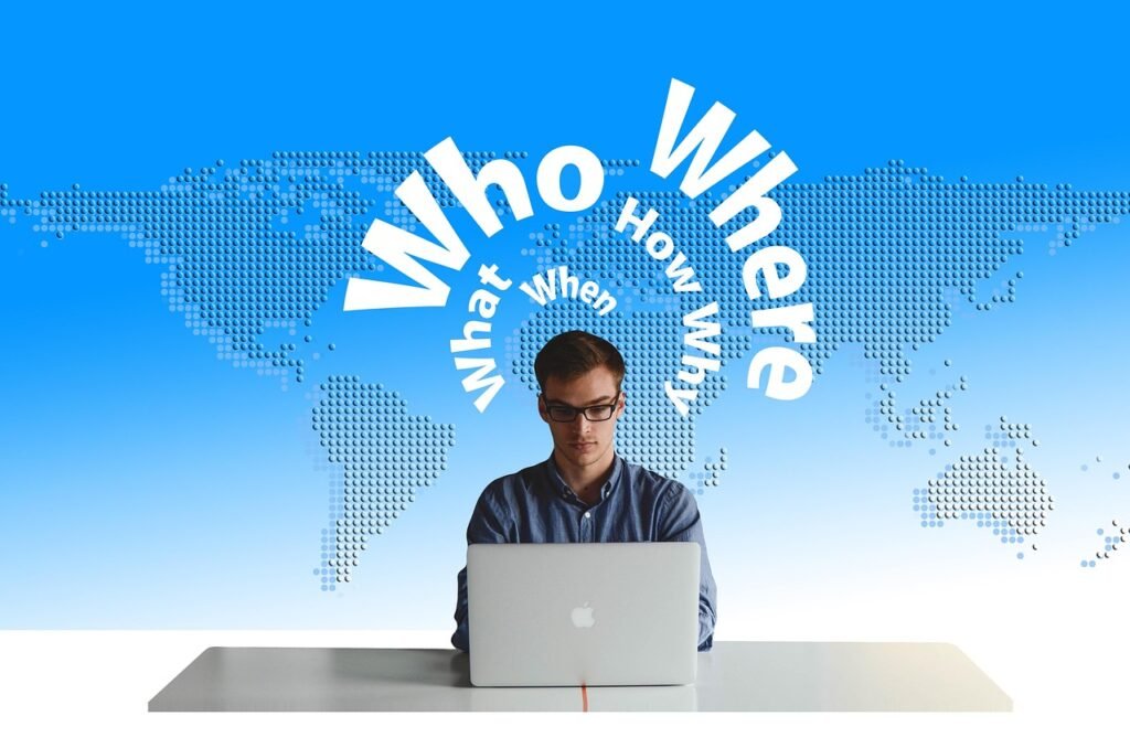 g7ae3a7a096d8b18760fa52139ba4381c5b426c81f0570b6a3fad676170ef37f98cf86850c76dad3fccf8a4b140b6522b36f54f7298f7394dd31e2e1b779738a6_1280-3143431 ask, who, what, how, why, where, means of communication, man, laptop, internet, computer, continents, writing, language, school, accident, accident report, message, police, emergency call, declarations, description, share, items, joining together, complete, who, who, who, who, who, what, what, what, what, how, why, why, why, why, language, description